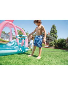 Intex Friendly Octopus Inflatable Kiddie Pool 56138 92" x 72" x 59"