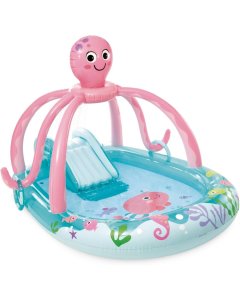 Intex Friendly Octopus Inflatable Kiddie Pool 56138 92" x 72" x 59"