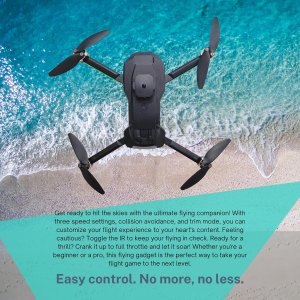 L.O.T. Aviation Officer MC Cloud Camera Drone / Brushless Motor / Dual Camera / 3 Speed Modes / 500 Feet+ Range