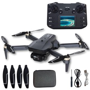 L.O.T. Aviation Iris Camera Drone / Brushless Motor / Built-In Screen Remote / 500 Feet+ Range