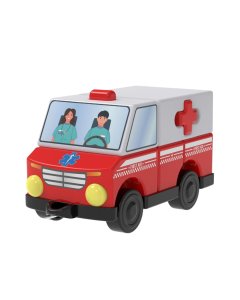 Li'l Wizards Realistic City Vehicle Ambulance Toy