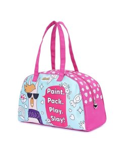 Mirada Llama Fun Duffle Soft Plush Bag