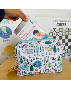 Open Ended MiniMag Travel Magnetic Tiles 60 Piece