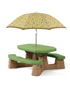 Step2 Picnic Table With Umbrella (Bright) 787700
