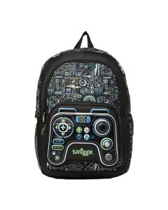 Smiggle Small Game In Black Backpack