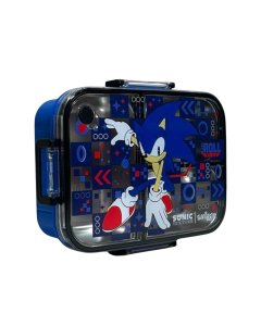 Smiggle Sonic Trio Large Stainless Steel Lunchbox