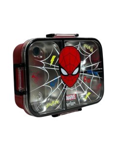 Smiggle Spiderman Trio Large Stainless Steel Lunchbox