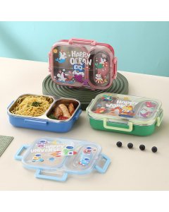 TF Bento Stainless Steel Lunch Box Cartoon-Style 7163