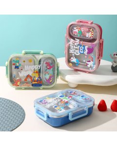 TF Bento Stainless Steel Lunch Box Cartoon-Style 7163