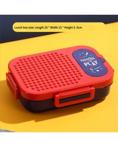 TF Bento Stainless Steel Lunch Box With Blocks 7161
