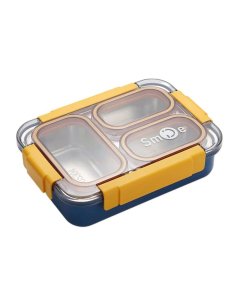 TF Stainless Steel Lunch Box With 3 Compartment 2559