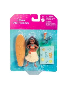 Matte Disney Princess Toys, Moana Small Doll with Heihei Figure Set