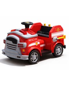 E-Motorad Formula Fun Fire Ride-On Truck Red