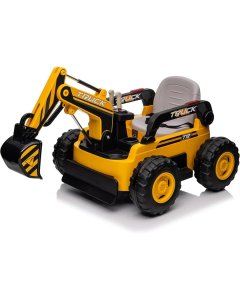 E-Motorad Formula Fun Mini Excavator Ride-On Yellow