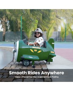 E-Motorad Formula Fun Turbo Wing Ride-On Green
