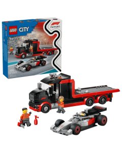 Lego F1 Display Truck with Audi F1 Race Car 60493 (508 Pieces)