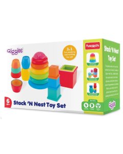 Funskool 3in1 Stack N Nest Toy Set