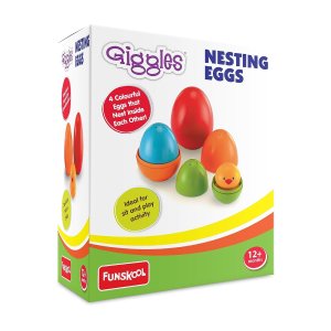 Funskool Plastic Eggs Nesting Toy