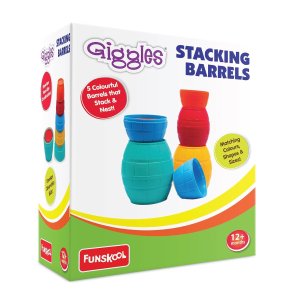 Funskool Stackable Barrels Toy