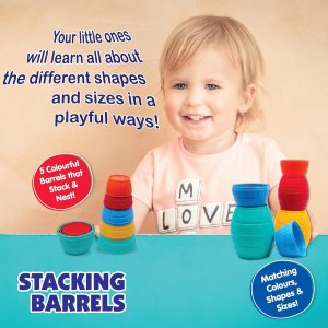 Funskool Stackable Barrels Toy
