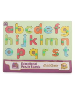 Hilife Educatioal English Alphabet Knobbed Puzzle Boards