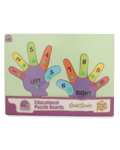 Hilife Educational Double Hand Knobbed Puzzle Puzzle Boards