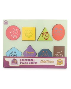 Hilife Educational Smiley Shape Puzzle Boards