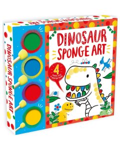 Igloo Dinosaur Sponge Art