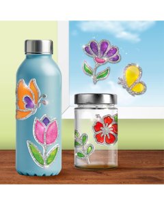 Imagi Make DIY Jelly Stickers Flowers & Butterflies