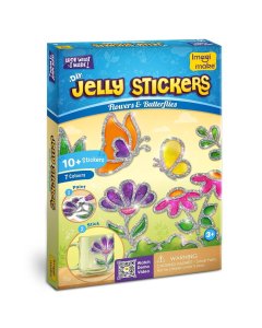 Imagi Make DIY Jelly Stickers Flowers & Butterflies