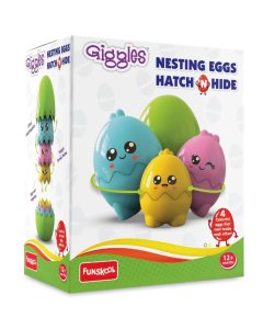 Funskool Nesting Eggs Hatch N Hide Toy