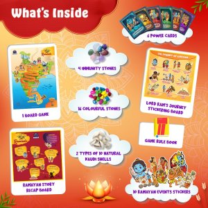 Kreeda Ramleela Big Size 2in1 Board Game