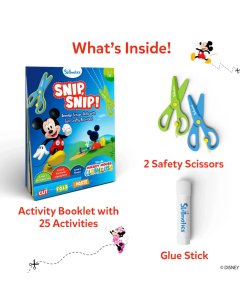 Skillmatics Snip Snip Mickey Mouse Clubhouse