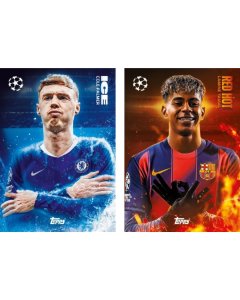 Topps UEFA Champions League Match Attax 2025-26 Trading Card Game Gladiators Warriors Mega Pack