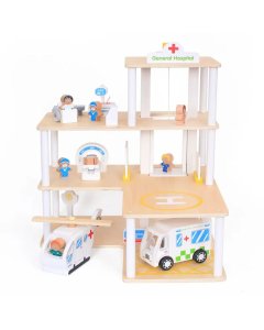 Vi Vi Wooden Toy Hospital Set