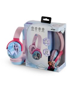 Volkano Disney Frozen Bluetooth Headphone | Bluetooth Connectivity | Aux Input | Twist & Fold | Built-in Microphone