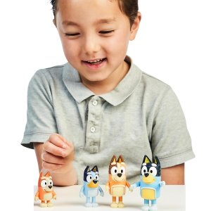 TF Bluey & Friends Figurines Set 4-Pack