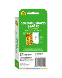 Hinkler Colours Shapes & More Flash Cards