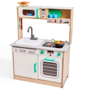 Curious Cub Kitchen Set with Running Water Sink