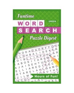 Shree Funtime Word Search Puzzle Digest (Green)