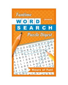 Shree Funtime Word Search Puzzle Digest (Orange)