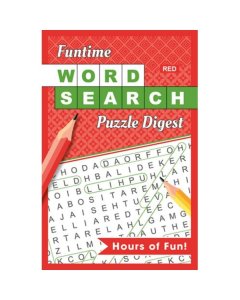 Shree Funtime Word Search Puzzle Digest (Red)