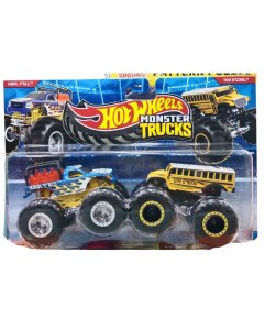 Hot Wheels Monster Truck Haul Y'all & Too S'cool Die Cast Model Combo