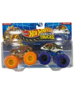 Hot Wheels Monster Truck Steer Clear & Piran-Ahhh Die Cast Model
