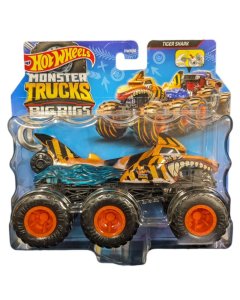 Hot Wheels Monster Trucks HW Tiger Shark Diecast Car
