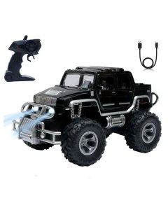 Wonder Toys Hummer 4x4 Suv 5 Channel Rechargeable | Full Functions | 1:18 Scale | 2.4G 50 Mtrs Range | Remote Control