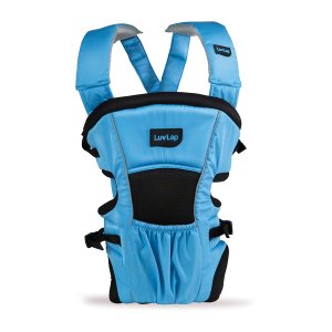 LuvLap Blossom Baby Carrier Blue