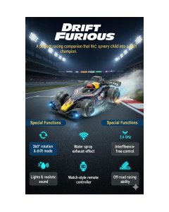Klal Remote Control Drift Stunt Car Toy