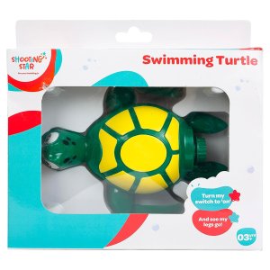 Shooting Star Splash Swimming Turtle Bath Toy