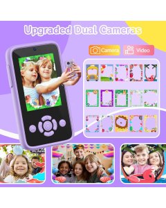 TF Kids Smartphone Toy with Working Camera Purple